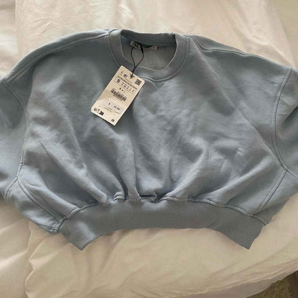 Zara cropped sweater